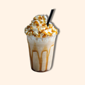 Caramel đá xay mát lạnh, ngọt béo thơm lừng – ngụm nào cũng “gây nghiện